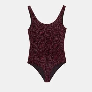 ZARA Shiny Bodysuit - NWT